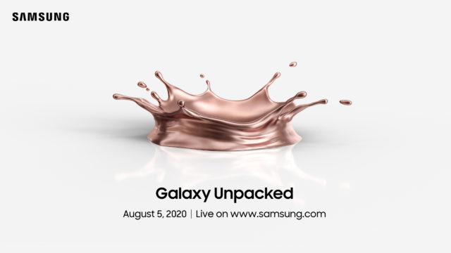 Samsung Galaxy Unpacked 2020 пройдёт 5 августа