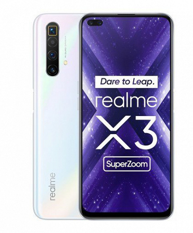 Опубликованы фотографии и характеристики смартфона Realme X3 SuperZoom