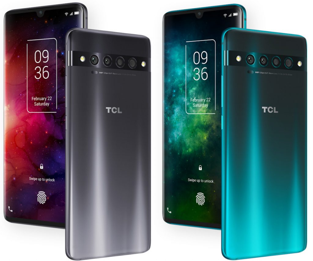 Представлены смартфоны TCL 10L, 10 Pro и 10 5G с квадрокамерами