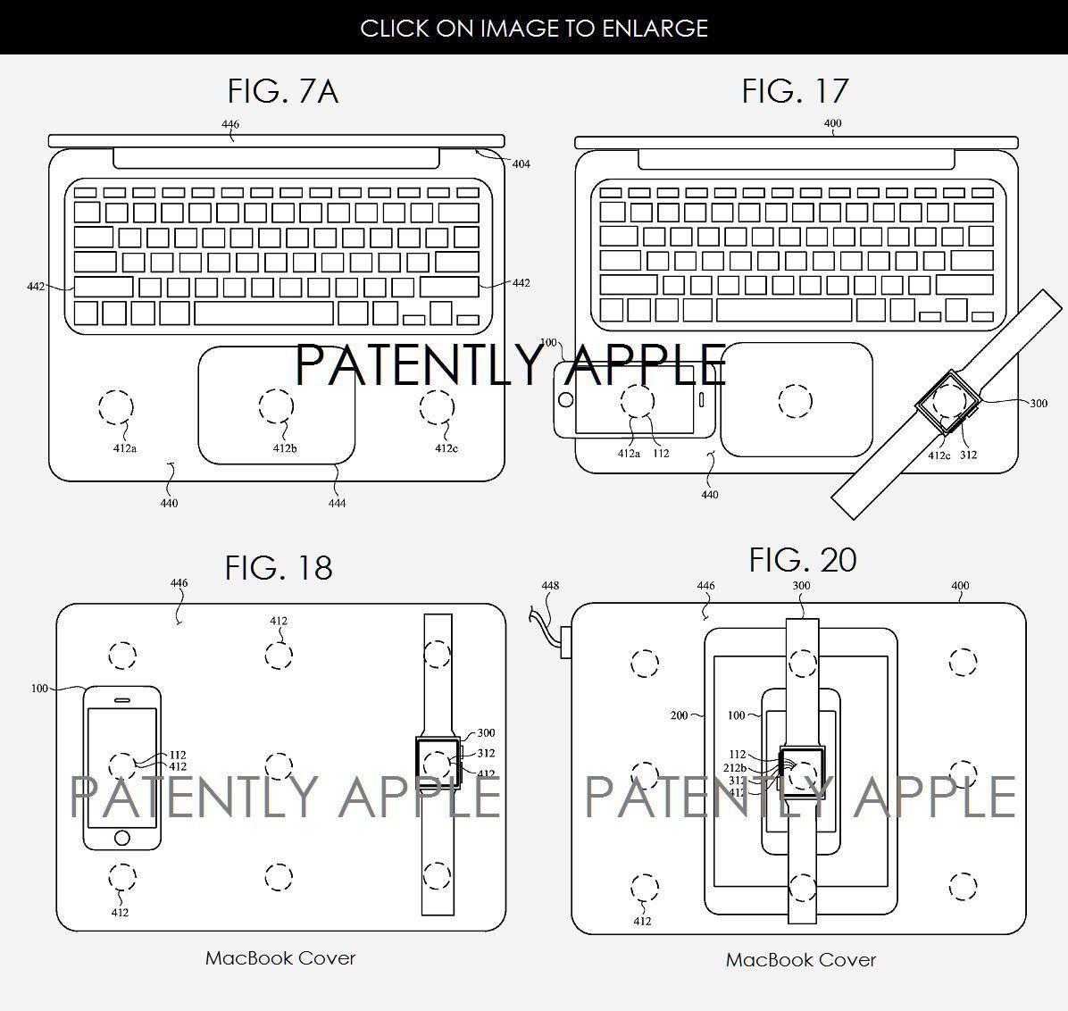 Apple хочет, чтобы MacBook выступал беспроводной зарядкой для нескольких девайсов