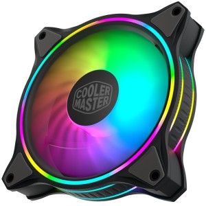 Cooler Master MasterFan MF120 Halo выглядит отлично