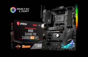 Серия MSI Gaming Pro Carbon и Bazooka обновилась двумя материнскими платами чипсета B450