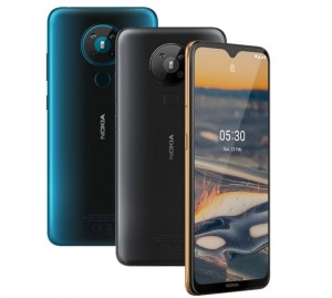 Представлен недорогой смартфон Nokia 5.3 с квадрокамерой