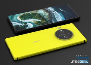 Смартфон Nokia 9.3 5G позирует на рендерах