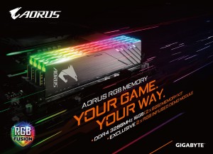 Gigabyte обновляет линейку модулей памяти AORUS RGB