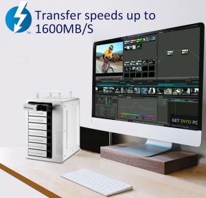 TerraMaster выпустила RAID-хранилище D8 Thunderbolt 3