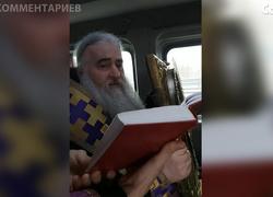 Коронавирус. Митрополит Лонгин проводит автомобильный крестный ход