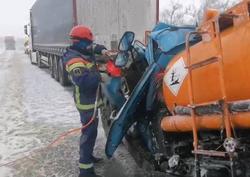 Водитель бензовоза погиб в ДТП с фурой