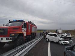 В ДТП в Гагаринском районе пострадали женщина и двое детей