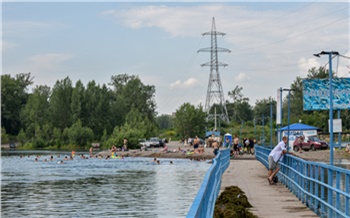 Красноярцы начали сами чистить Абаканскую протоку от мусора и водорослей