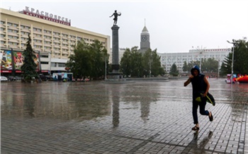 К концу недели в Красноярск вернутся ливни