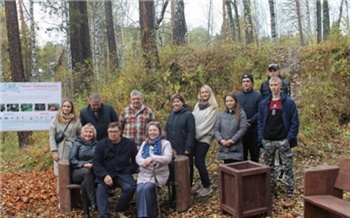 В Дивногорске на средства гранта конкурса экологических проектов En+ Group открыли экозону «Кубовый ручей»