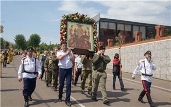 По Красноярску прошел левобережный крестный ход