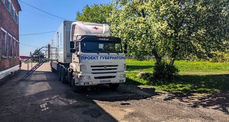 В Курске специалисты выездных бригад Поезда здоровья уже приняли более тысячи пациентов