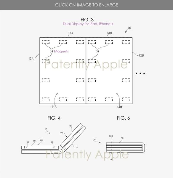 Apple запатентовала складные iPad и iPhone