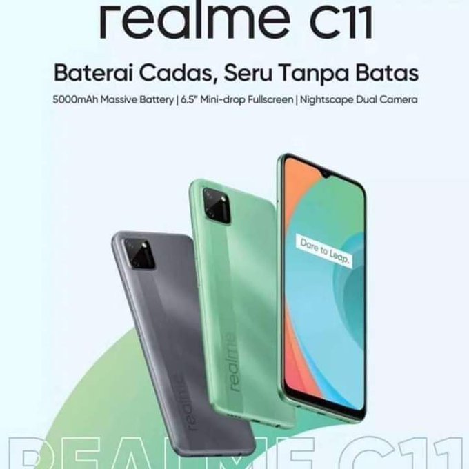 Смартфон Realme C11 официально представят 30 июня