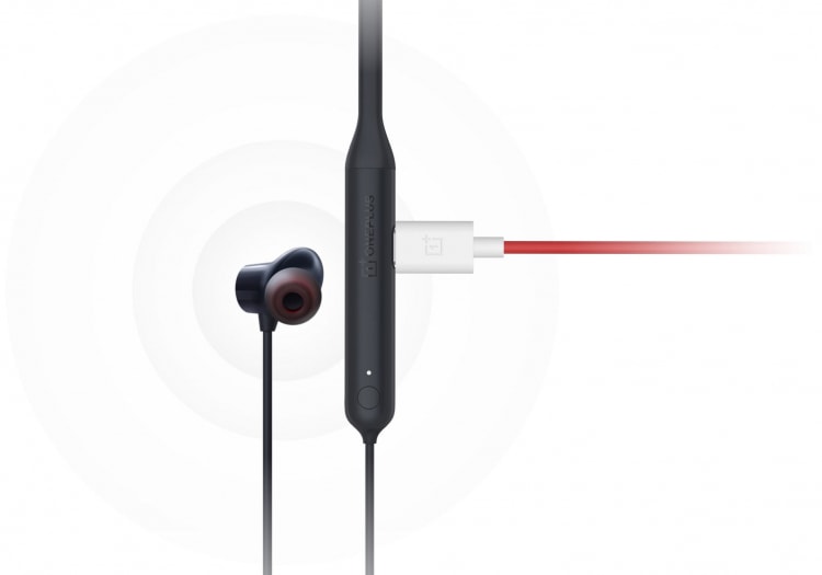 OnePlus представила беспроводные наушники Bullets Wireless Z с поддержкой быстрой зарядки