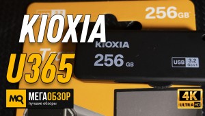 Обзор KIOXIA TransMemory U365 256GB. Быстрая и надежная флешка