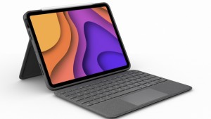 Logitech представила чехол-клавиатуру Folio Touch для нового iPad Air