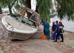 В ЧП у набережной пострадал водитель катера