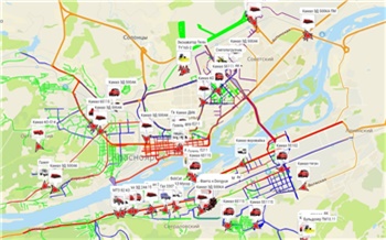 Красноярцам дали возможность следить за работой дорожников в режиме реального времени