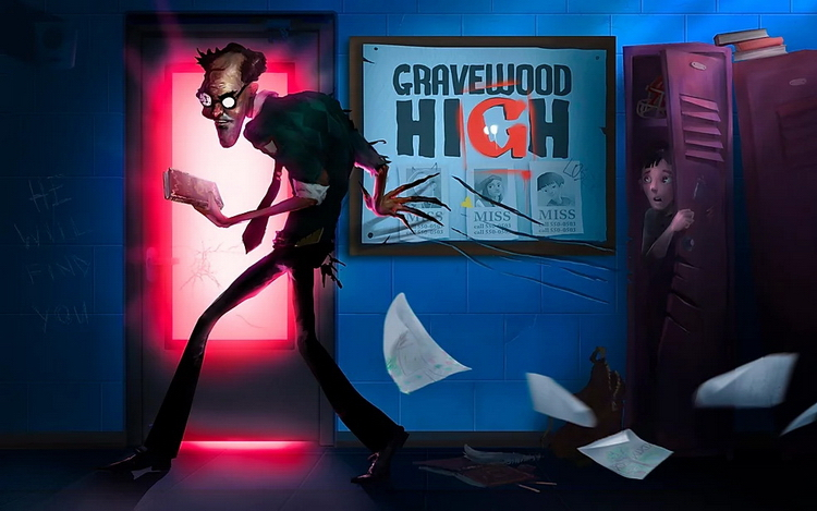 Альфа-версия хоррора Gravewood High от московской студии EvilCoGames выйдет 27 февраля