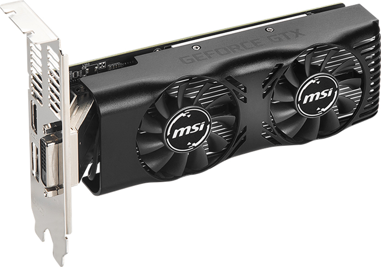 Низкопрофильный ускоритель MSI GeForce GTX 1650 получил заводской разгон