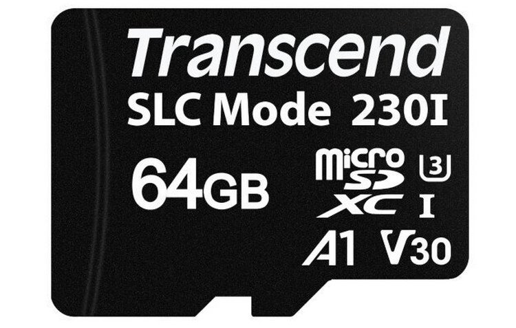 Transcend USD230I — карта памяти microSDXC с поддержкой SLC-кеширования