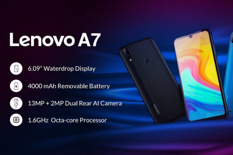 Недорогой смартфон Lenovo A7 оснащён съёмным аккумулятором на 4000 мА·ч