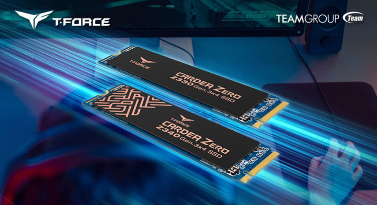 Team Group T-Force Cardea Zero Z330/Z340: SSD-накопители М.2 NVMe ёмкостью до 1 Тбайт