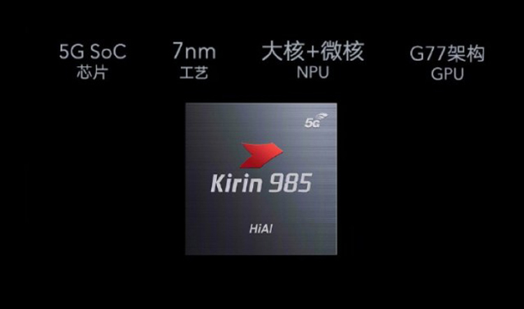 Huawei Hisilicon Kirin 985: новый процессор для смартфонов с поддержкой 5G