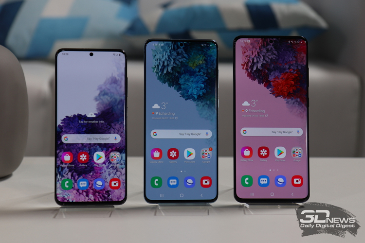 Коронавирус: продажи смартфонов Samsung Galaxy S20 не оправдали ожиданий