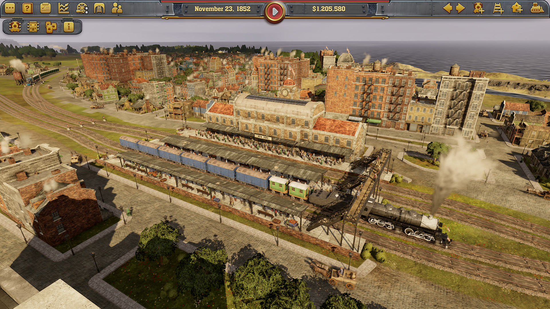 Видео: железнодорожное строительство в Railway Empire начнётся на Nintendo Switch 19 июня