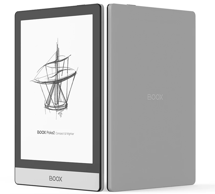 Ридер Onyx Boox Poke2 оснащён экраном E Ink Carta с подсветкой Front Light