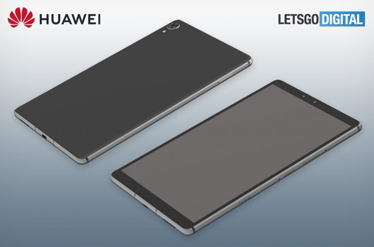 Новый планшет Huawei MatePad показан со всех сторон