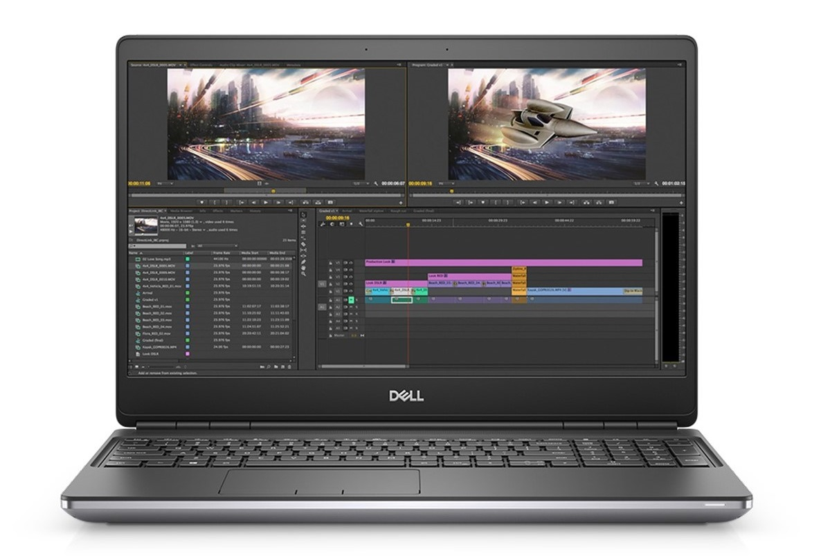 Рабочие ноутбуки Dell Precision 7000 получили Intel Comet Lake-H и NVIDIA Quadro RTX 5000