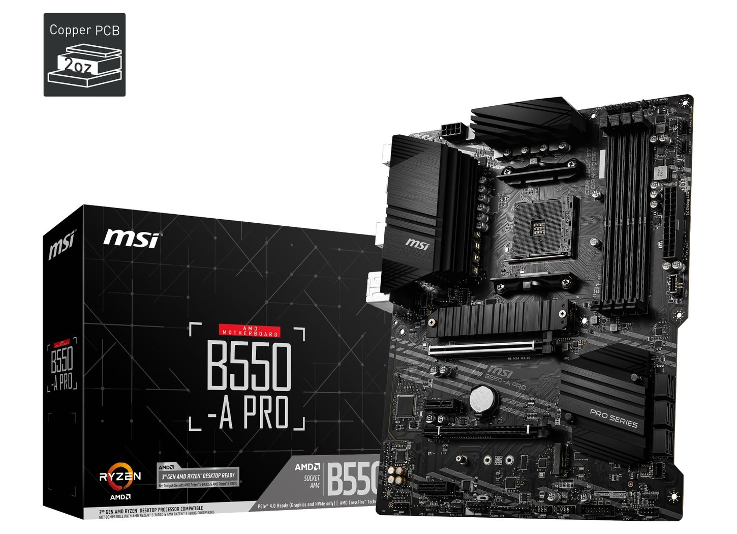 MSI представила материнские платы серий MPG, MAG и PRO на чипсете AMD B550