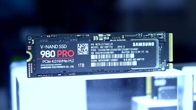 Накопители Samsung 980 Pro SSD с интерфейсом PCIe 4.0 выйдут до конца лета