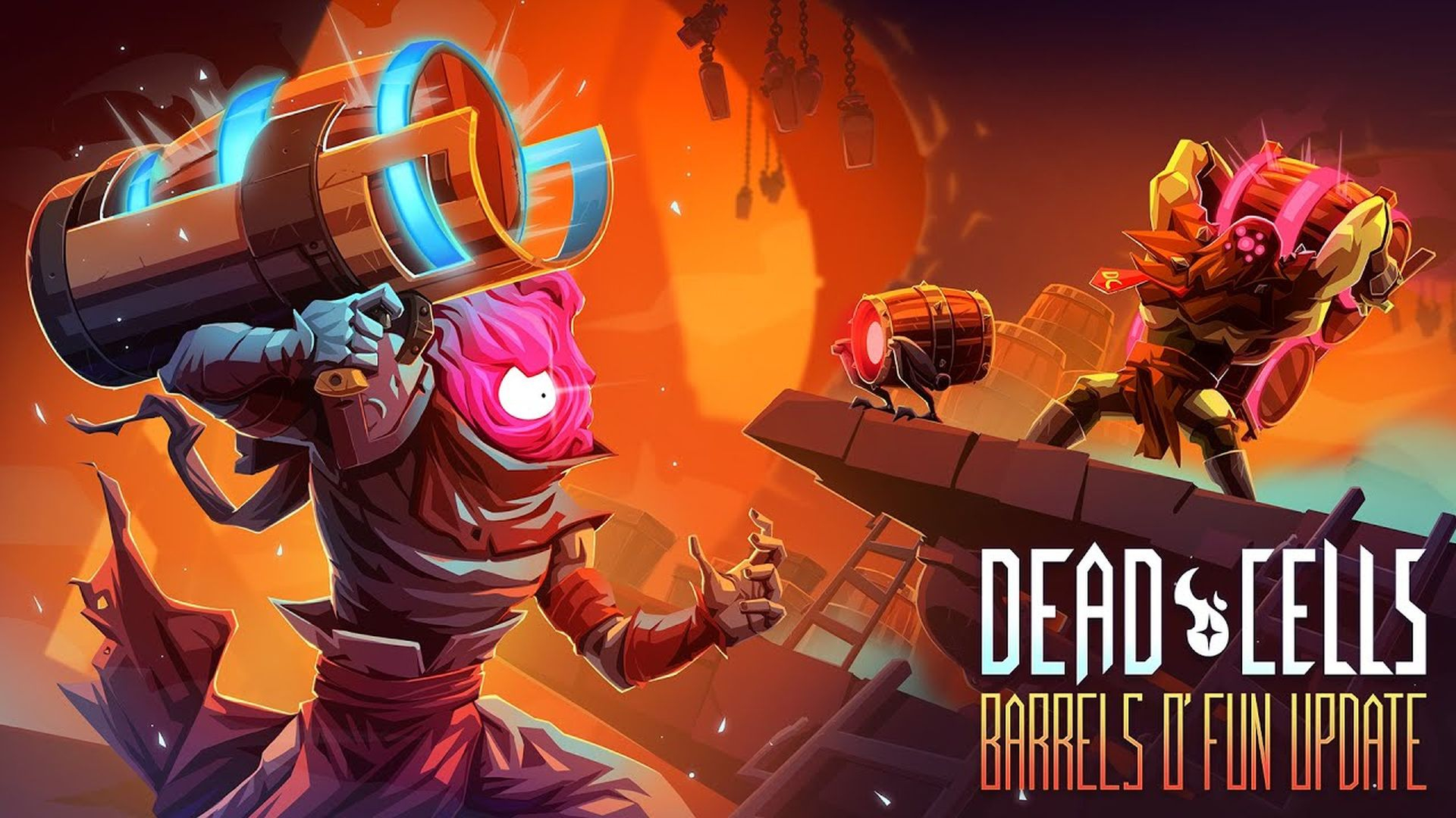 Винокурня, взрывающиеся бочки и 8-битный саундтрек: Dead Cells получила обновление Barrels o' Fun