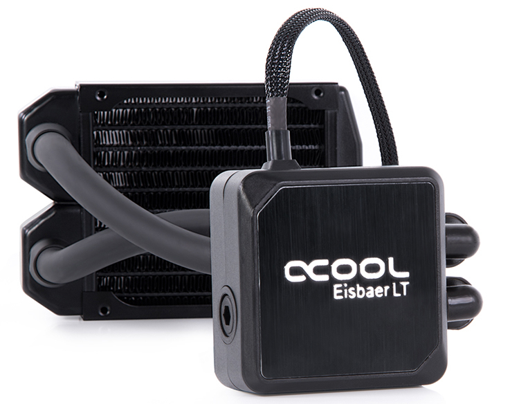 Компактная СЖО Alphacool Eisbaer LT 92 предназначена для небольших, но производительных систем