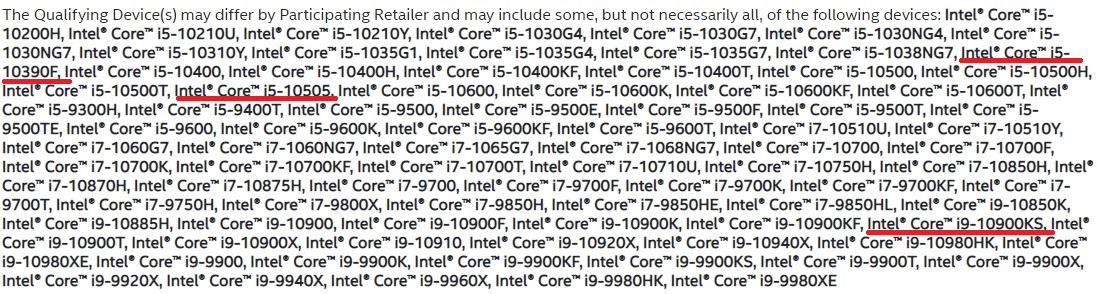 Тряхнуть стариной: на сайте Intel обнаружилось упоминание процессора Core i9-10900KS Special Edition