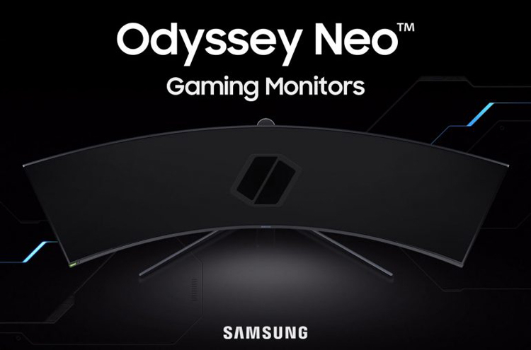 Samsung выпустит игровые мониторы Odyssey Neo на панелях Mini LED