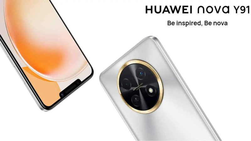 Анонсирован смартфон Huawei nova Y91 с большим экраном и большой «чёлкой», как у iPhone