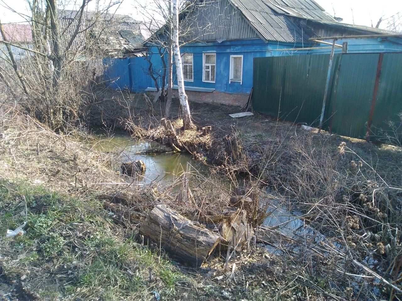 Как продвигается работа по осушению земель на улице Малиновой города Курска