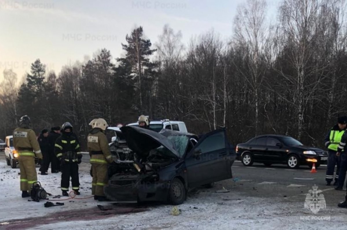 Два человека погибли в ДТП на трассе А-240 в Брянской области