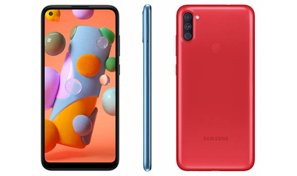 Samsung Galaxy A11 представлен официально: бюджетник с USB-C и отверстием в дисплее