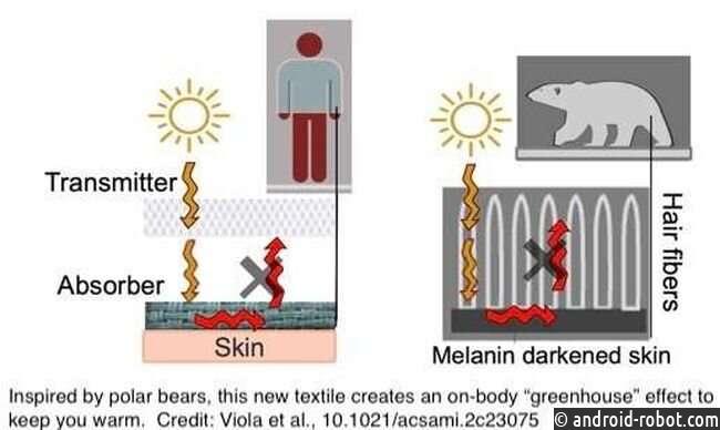 Новый текстиль раскрывает секреты сохранения тепла