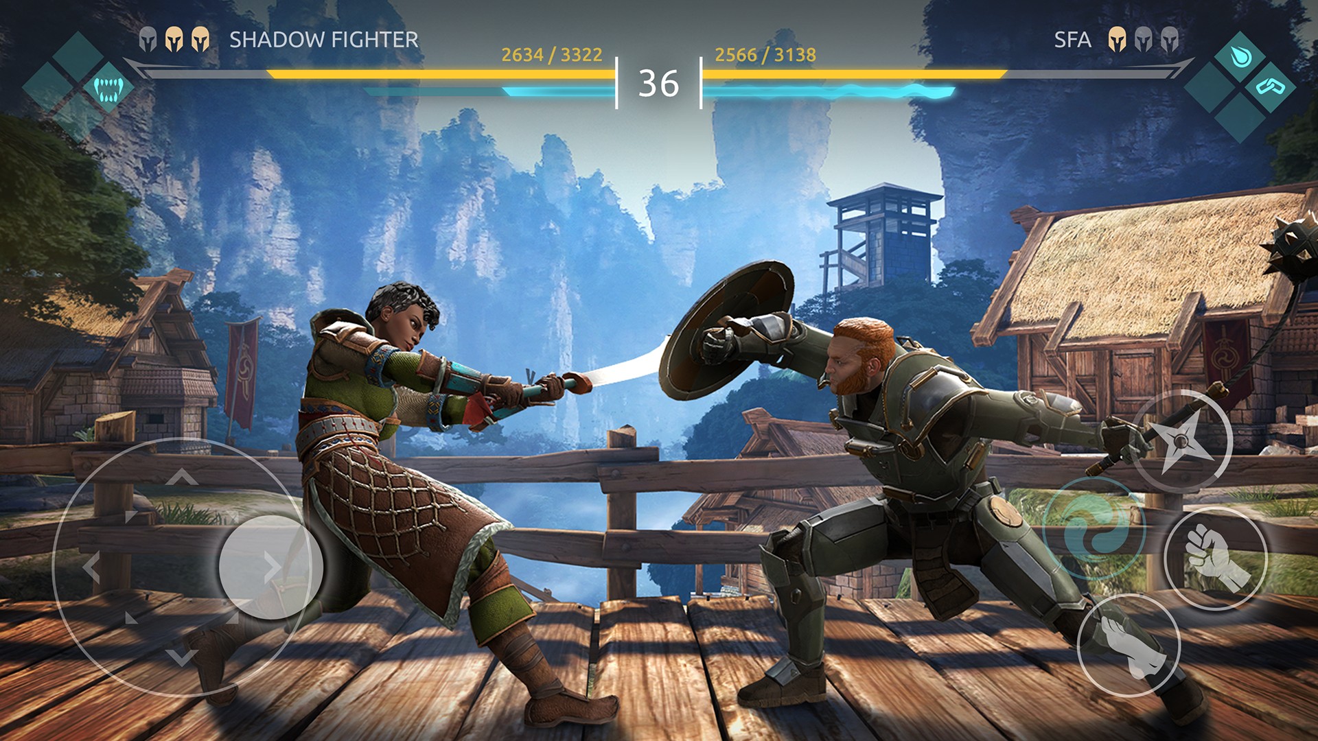 Nekki выпустила файтинг Shadow Fight Arena. В софтлонче R1 игры доходило до 47%