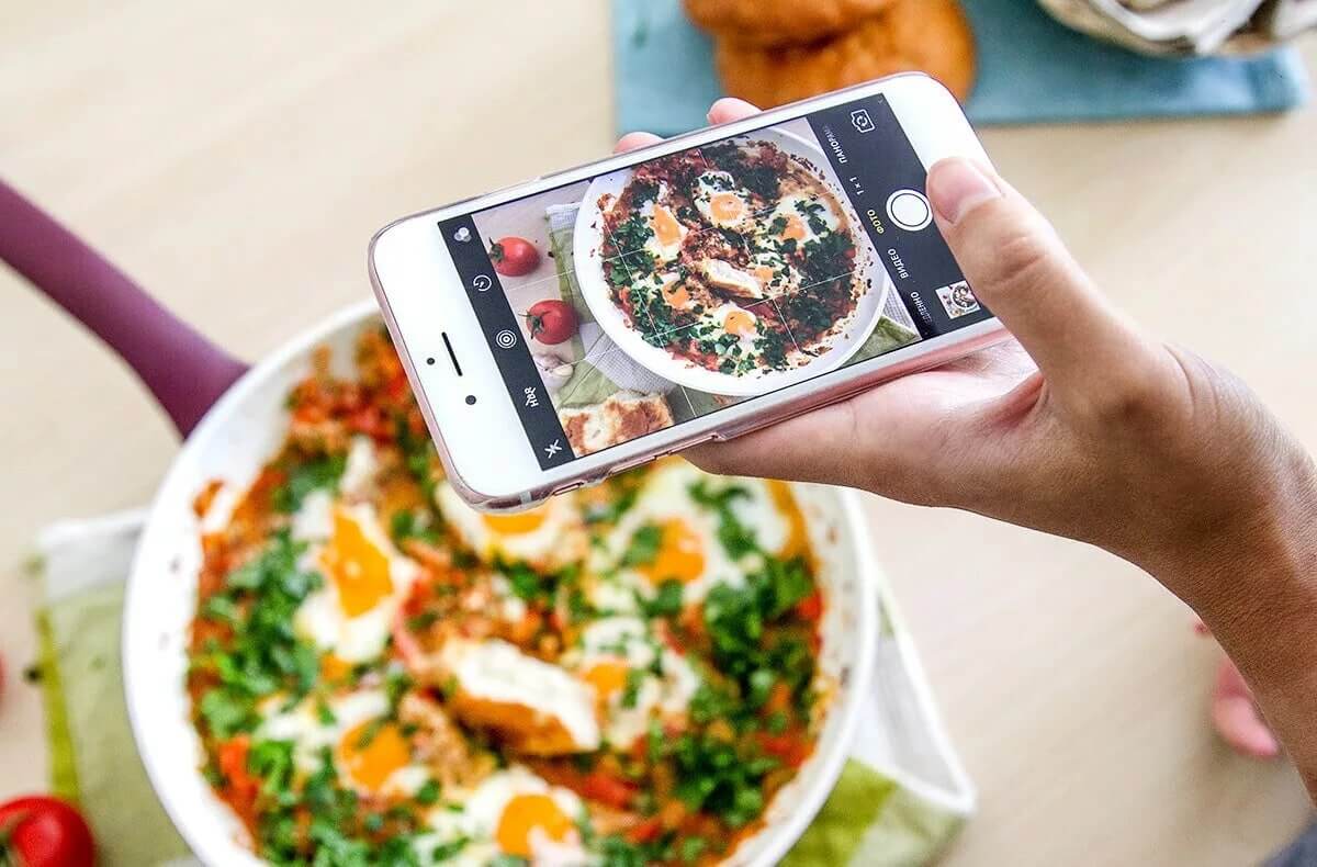 Как правильно фотографировать еду на Айфон