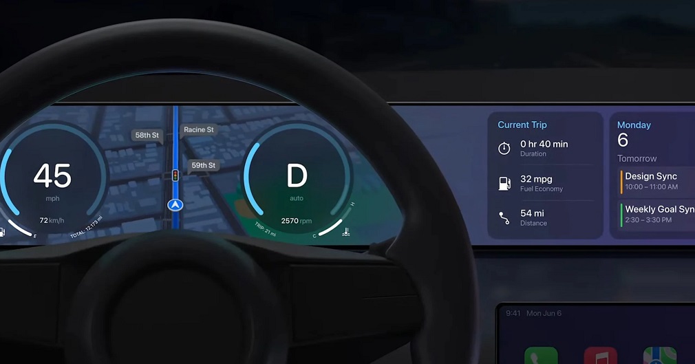 Компания Apple обновила приложение CarPlay для автомобилей